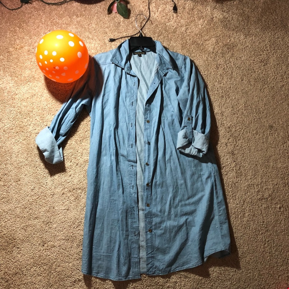 Jean T-shirt dress